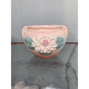 Hull Pottery Water Lily Planter Bowl Planter Jardiniere